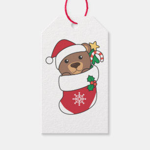 Bear Christmas Snow Winter Animals Bears Gift Tags