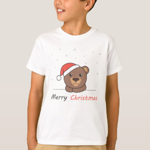 Bear Christmas Snow Winter Animals Bears T-Shirt