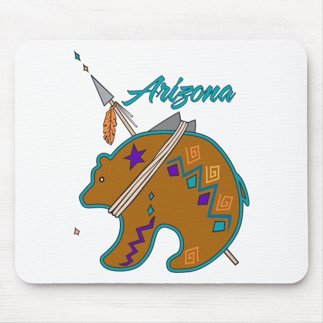 Bear Clan Arrow Mouse Pad (Front)