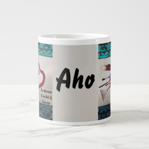 Bear Clan Palette, Aho Large Coffee Mug