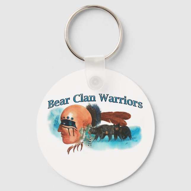 Bear Clan Warriors Keychain (Front)