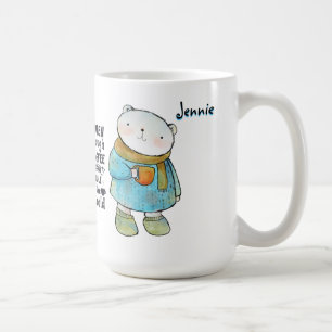 Bear Coffee Quote Mug