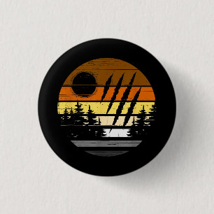 Bear Community, Gay Bear Claw Traces 1 Inch Round Button