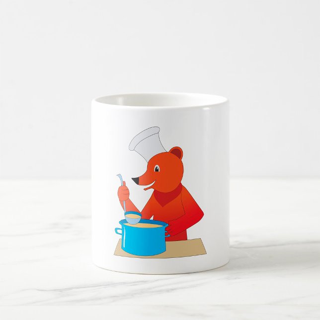 Bear Cooking Soup Mug (Creator Uploaded)