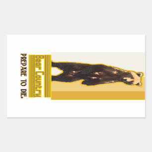 Bear Country Sticker