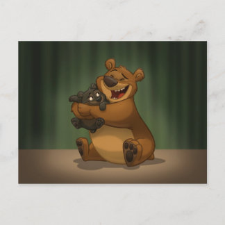 Bear & Cub Postcard