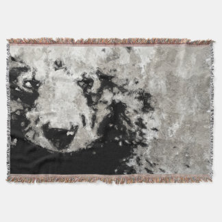 Bear Cub  Throw Blanket