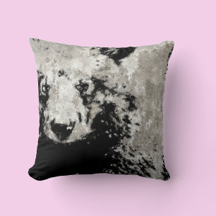 Bear Cub  Throw Pillow