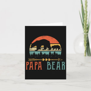 Bear Daddy Funny Mens Fathers Day Gift-idea Card