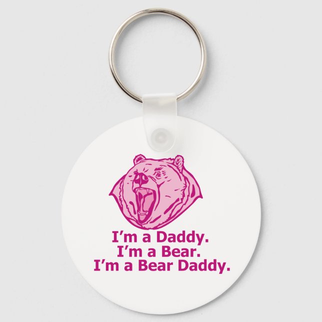 Bear Daddy Keychain (Front)