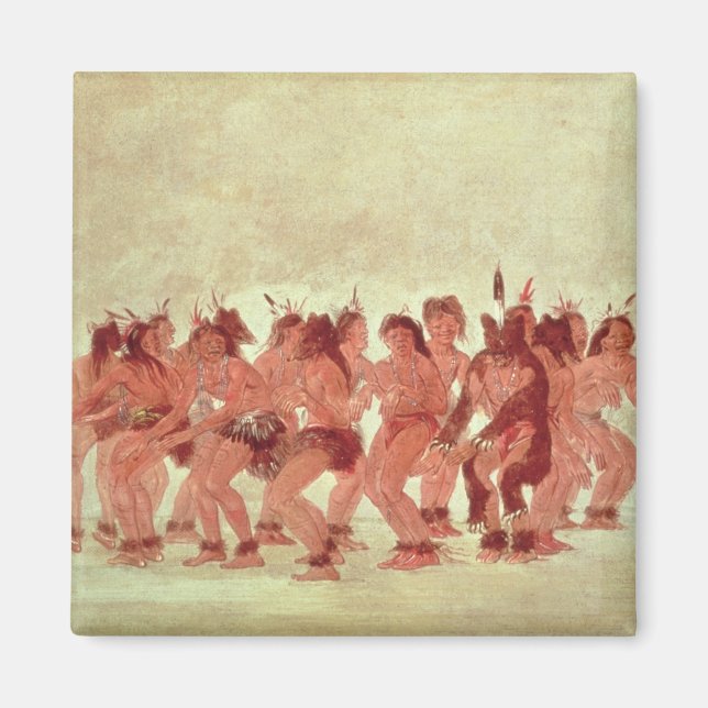 Bear Dance Magnet (Front)