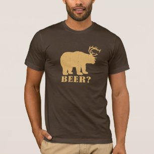 Bear Deer = Beer? Drunk Redneck Tee
