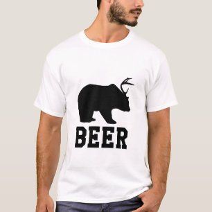 Bear + Deer = Beer T-Shirt