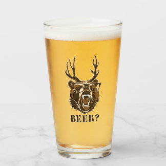 Bear, Deer or Beer Glass