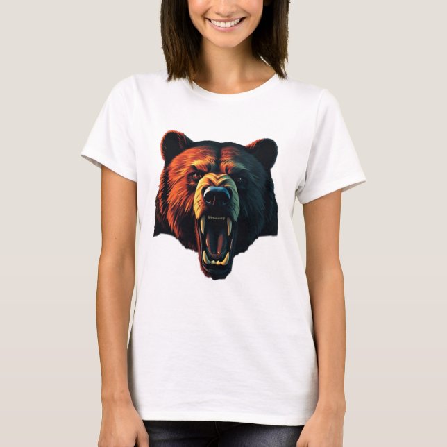 bear design t-shirt 3 (Front)