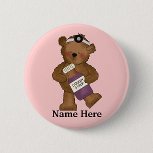 Bear Doctor Button