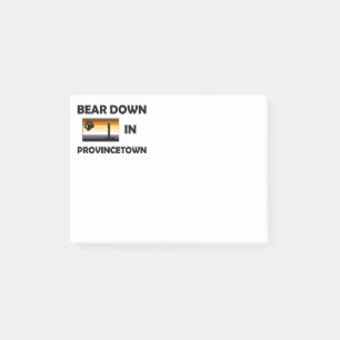 Bear Down In Provincetown Post-it Notes