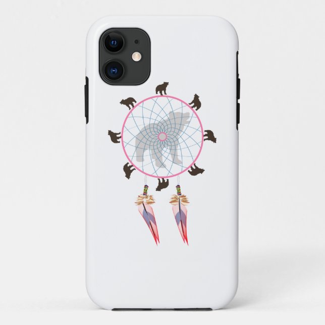 Bear Dream Catcher Case-Mate iPhone Case (Back)