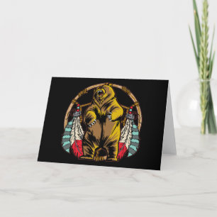 Bear Dreamcatcher Card