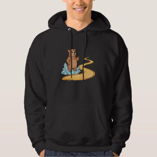 Bear Enjoys Honeyfall Adventure Delight Hoodie