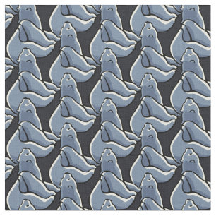 Bear Fabric Polar Bear Cub Fabric Customizable