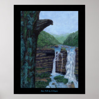 Bear Falls Art Print