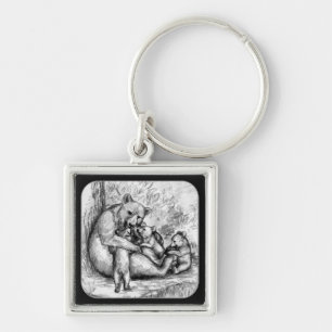 Bear Family Keychain