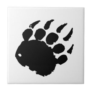 Bear Footprint Tile