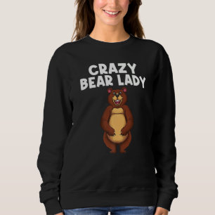 Bear For Women Mom Bears Grizzly Bear Animal Sweatshirt