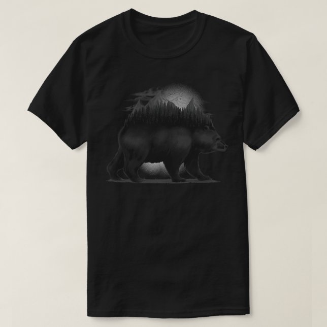 Bear Forest T-Shirt (Design Front)