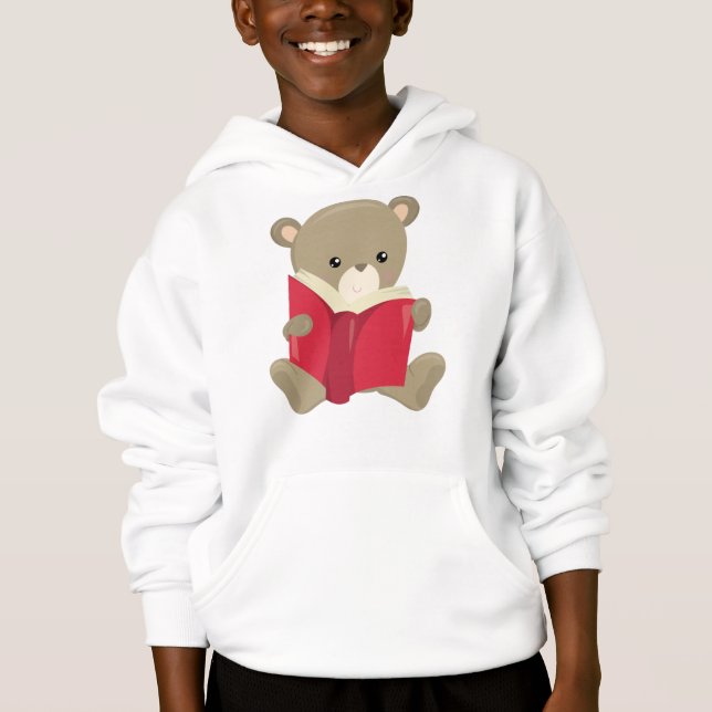 Bear Going To School, Cute Bear, Brown Bear, Books (Front)