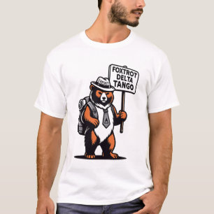 Bear Graphic - Foxtrot Delta Tango Apparel T-Shirt