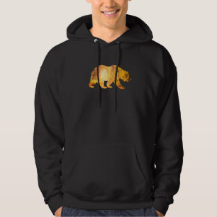 Bear Grizzly Bear Animal Motif Wilderness Forest T Hoodie