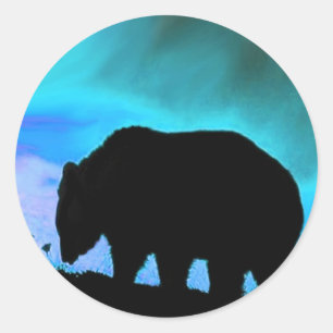 Bear Grizzly Wild Animals Wildlife Stickers