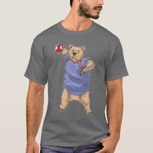 Bear Handball player Handball T-Shirt