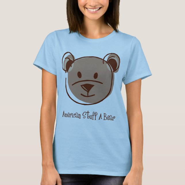 bear head logo_bottom T-Shirt (Front)