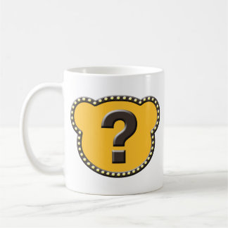 Bear Head Question Mark Coffee Mug