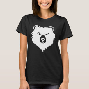 Bear Head Women Men Graphic Bear T-Shirt