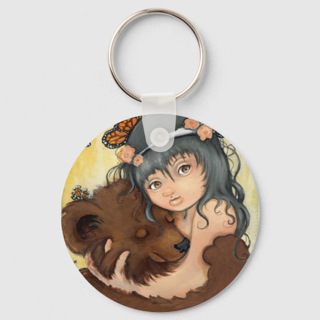 Bear Hug Keychain (Front)