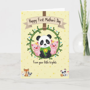 Bear Hug Mothers Day Art Card