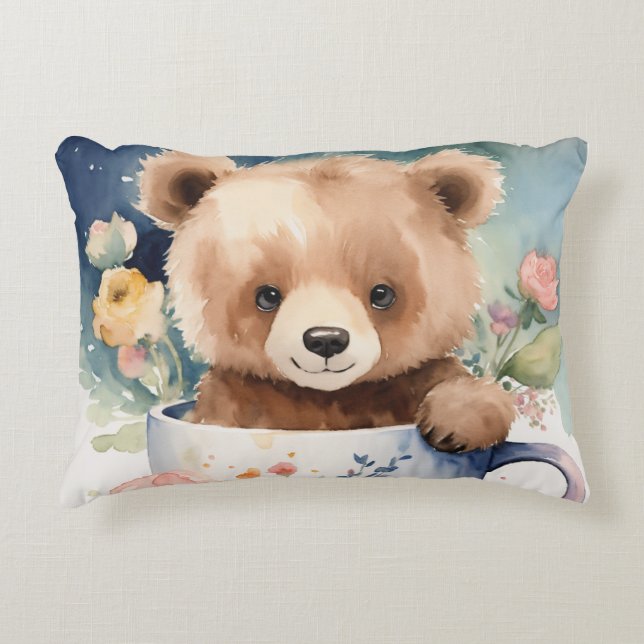 Bear Hug Pillow  (Front)