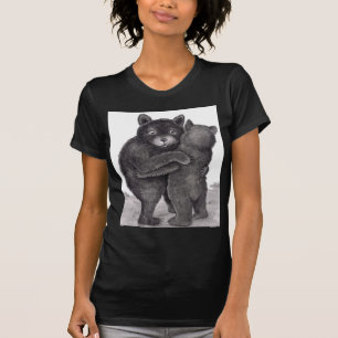 Bear Hug. Two bears hugging out in nature T-Shirt