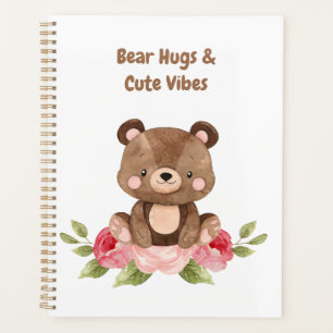 Bear Hugs and Cute Vibes Planner