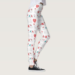 Bear Hugs Polar Bears Leggings