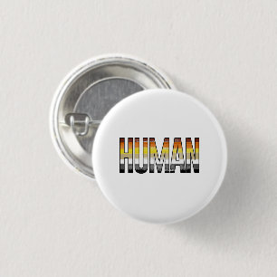 Bear Human 1 Inch Round Button