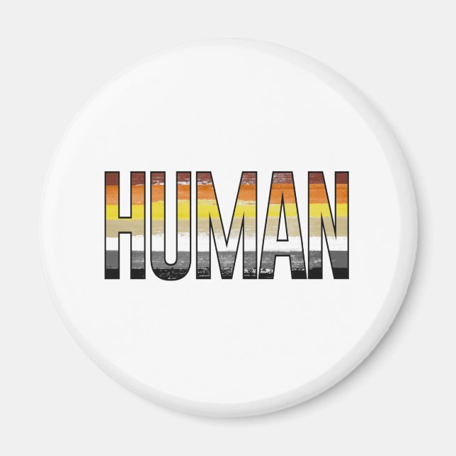 Bear Human Magnet (Front)