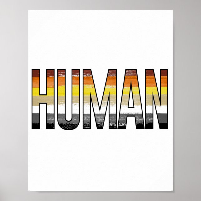 Bear Human Poster (Front)