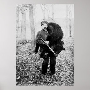 Bear Hunter, 1909 Poster