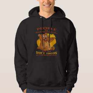 Bear Hunting Hiking Camping  People In Sleeping Ba Hoodie