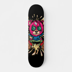Bear In Honey Skateboard